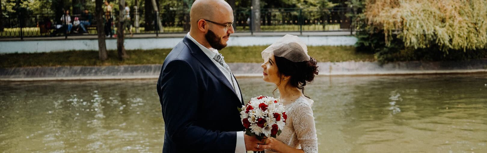 glückliches Paar Andreas und Alexandra